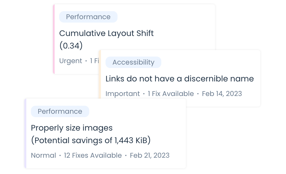 Example tasks